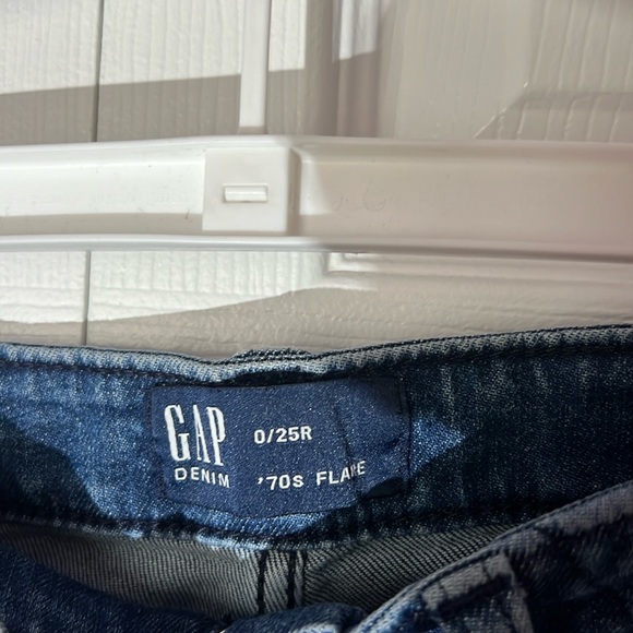 Woman flare jeans size 0/25r - Picture 2 of 3